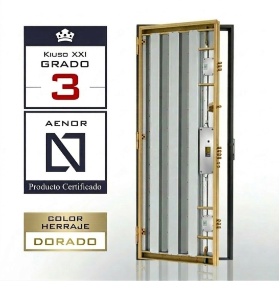 Kiuso XXI Grado 3 Herraje Dorado