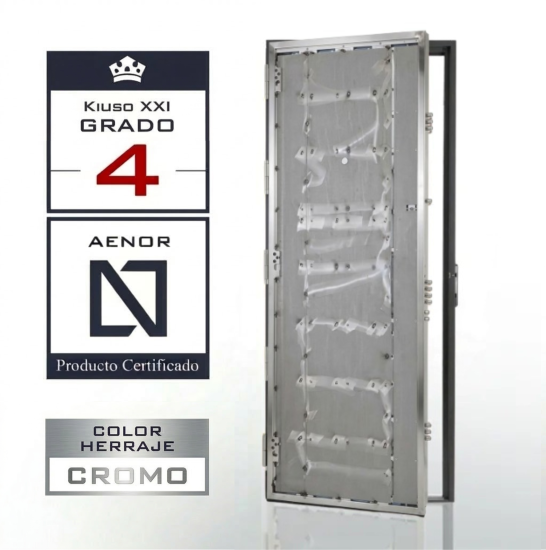 Kiuso XXI Grado 4 Herraje Cromo